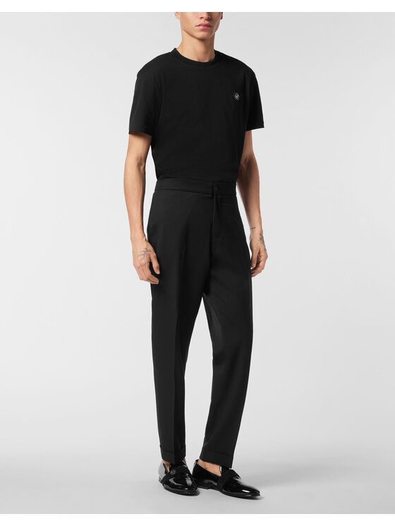 PHILIPP PLEIN PHILIPP PLEIN Joggery 25453 Czarny Jogger Fit