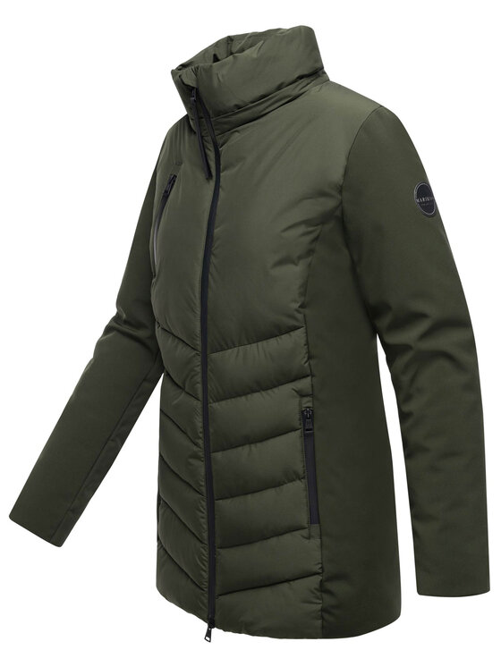 Marikoo Marikoo Kurtka zimowa Tivaa Zielony Regular Fit