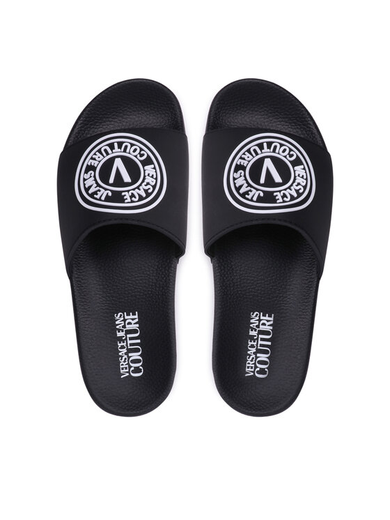 Versace Jeans Couture Versace Jeans Couture Klapki 73YA3SQ3 Czarny