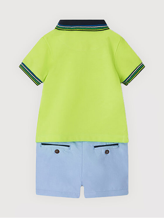 Completo polo e pantaloncini 1234 Multicolore