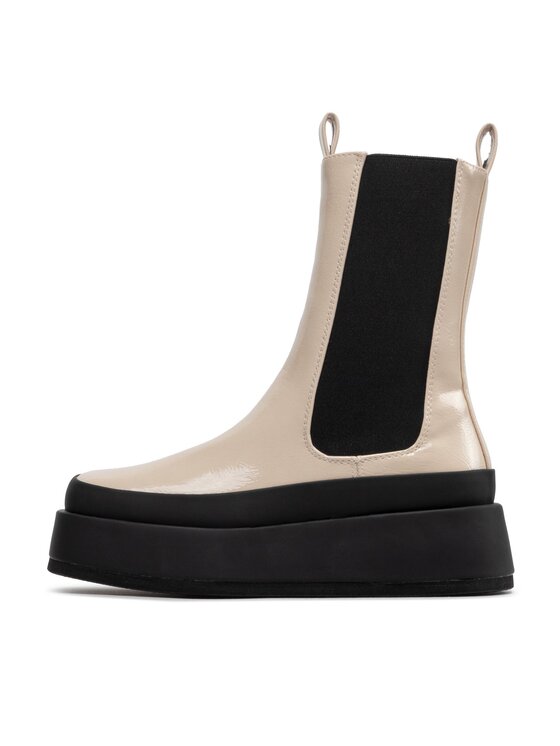 DeeZee DeeZee Botki ZALY21025-8 Beżowy