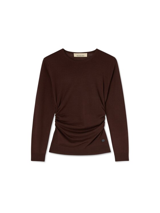 Trussardi Trussardi Sweter M0196001266N077 Brązowy Slim Fit