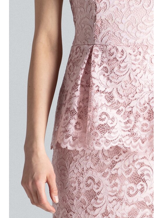 FIGL FIGLFIGL Vestito M640 Rosa Regular Fit