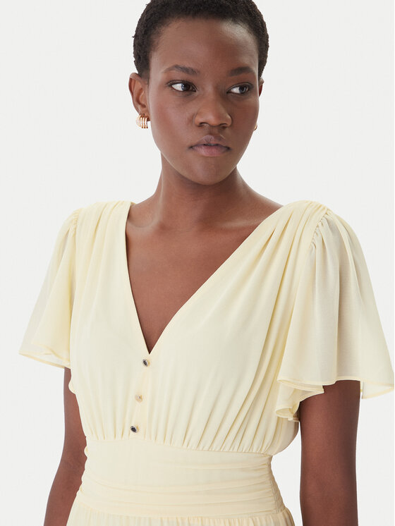 Morgan Morgan Φόρεμα βραδινό 261-RLUCY Κίτρινο Regular Fit
