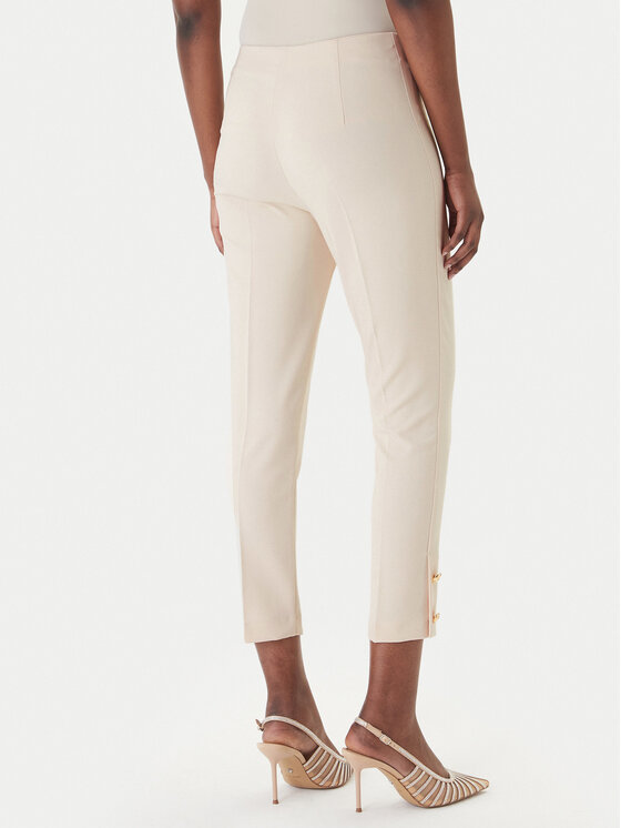 Rinascimento Rinascimento Pantaloni di tessuto CFC0128641003 Beige Slim Fit