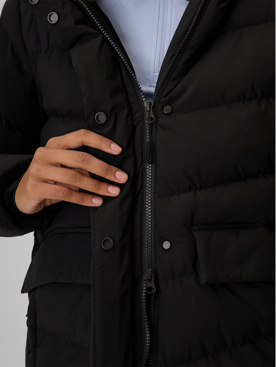 4F 4F Płaszcz zimowy CITY JACKETS Czarny Regular Fit