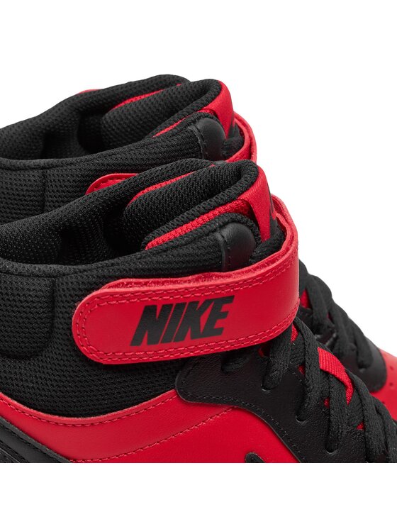 Nike Nike Laisvalaikio batai Court Borough Mid 2 (Gs) CD7782 602 Juoda