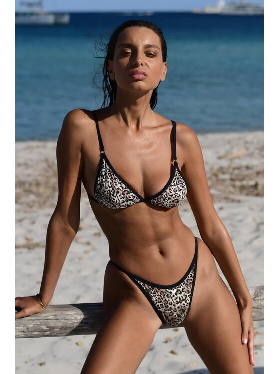 Love and Hate Love and Hate Bikini Panther Czarny