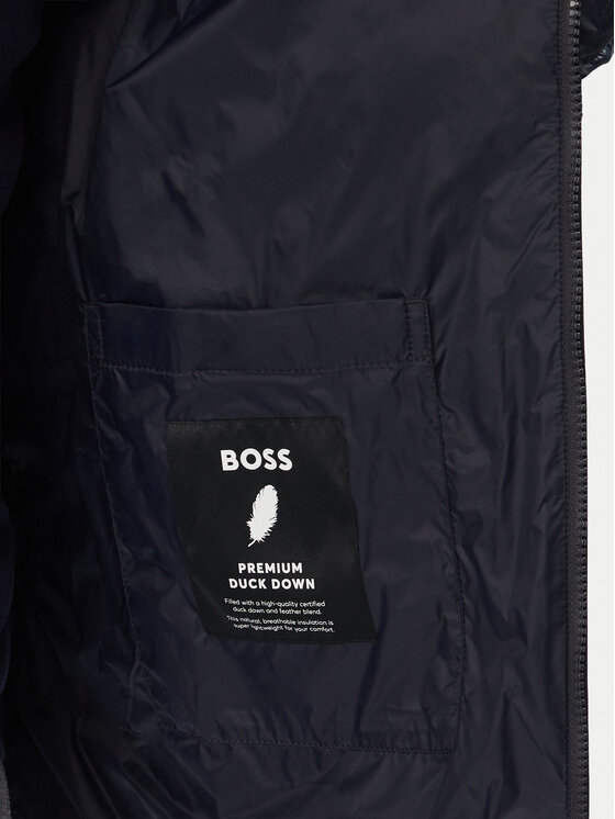 BOSS BOSS Пуховик H-Dimo 50565656 Cиній Regular Fit