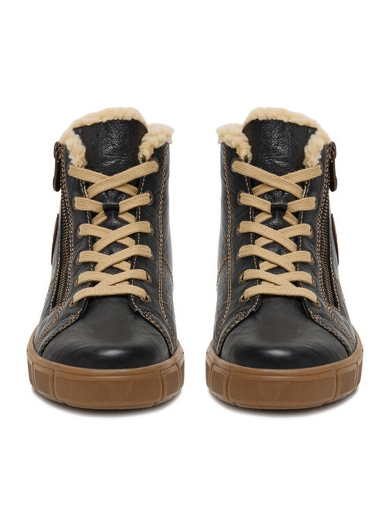 Remonte Remonte Schnürschuhe CEO-D1T72-03 Schwarz
