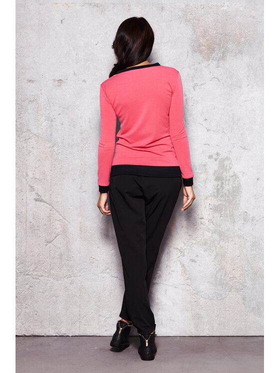 Infinite You Infinite You Kardigan M014 Różowy Basic Fit