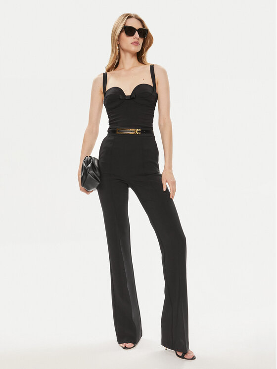 Elisabetta Franchi Elisabetta Franchi κορμάκι BO-012-42E2-5981 Μαύρο Slim Fit