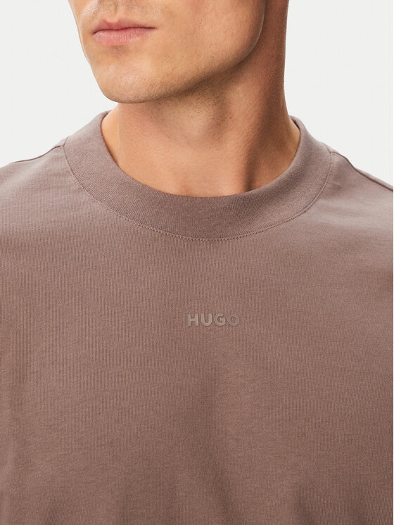 HUGO HUGO T-krekls Dapolina 50488330 Brūns Regular Fit