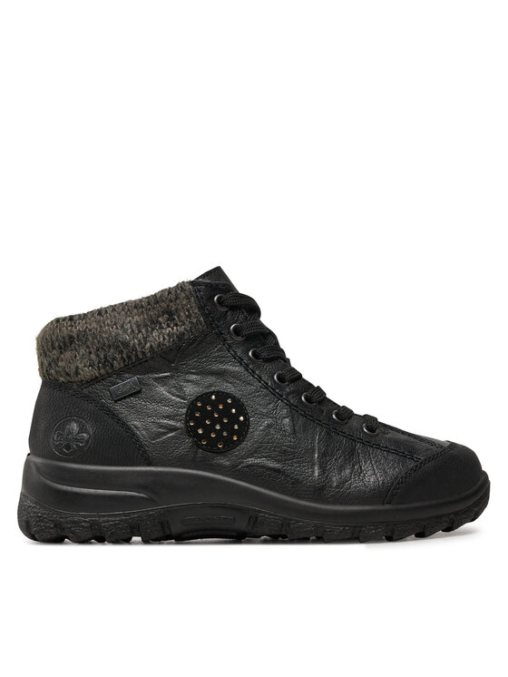 Rieker Rieker Botine L7110-01 Negru