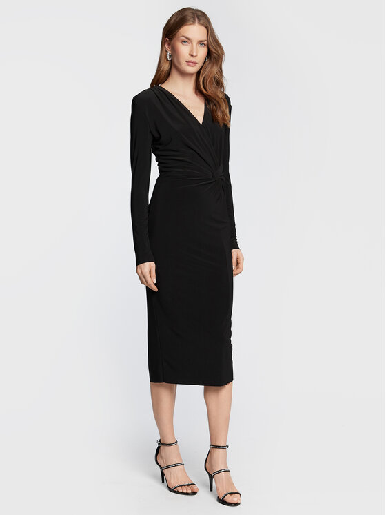 Nissa Nissa Kokteilikleit RC13452 Must Regular Fit