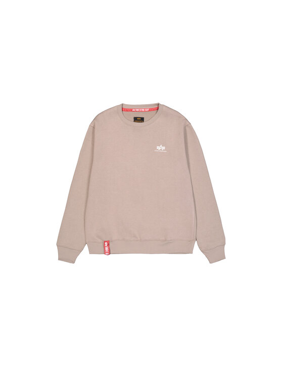 Alpha Industries Alpha Industries Bluza Basic Small Logo Sweatshirt Żółty Regular Fit