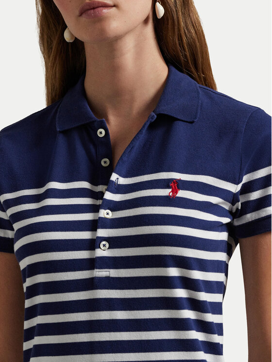 Polo Ralph Lauren Polo Ralph Lauren Každodenní šaty 211959122001 Tmavomodrá Regular Fit