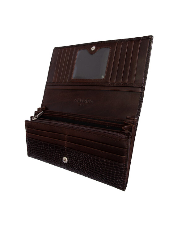 ALLORA BE UNIQUE ALLORA BE UNIQUE Portafoglio ze skóry Marrone
