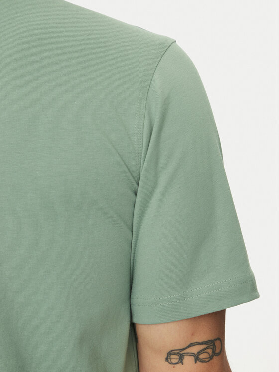 adidas adidas T-Shirt Trefoil Essentials JC9993 Grün Regular Fit