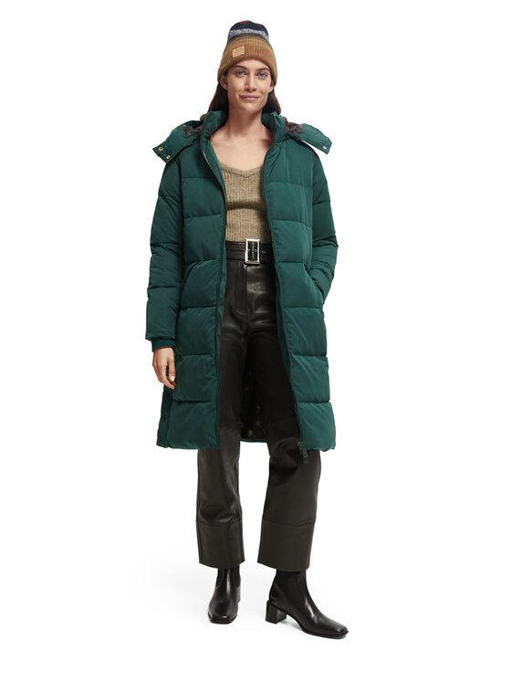 Scotch & Soda Scotch & Soda Зимно яке 168761 Зелен Regular Fit