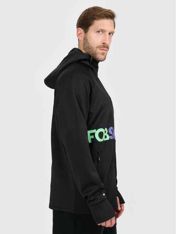 4F 4F Bluza FOB Czarny Loose Fit