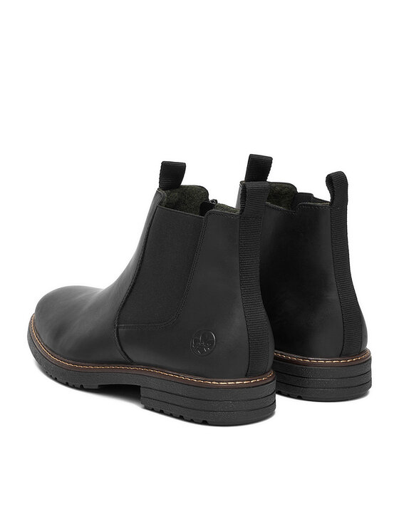 Rieker Rieker Schnürschuhe 33180-00 Schwarz