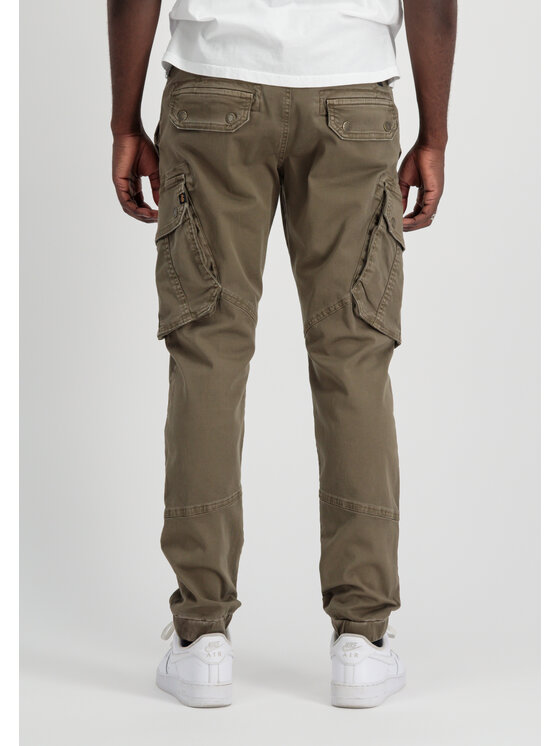 Alpha Industries Alpha Industries Bavlnené nohavice AI.126215-183 Béžová Slim Tapered Fit