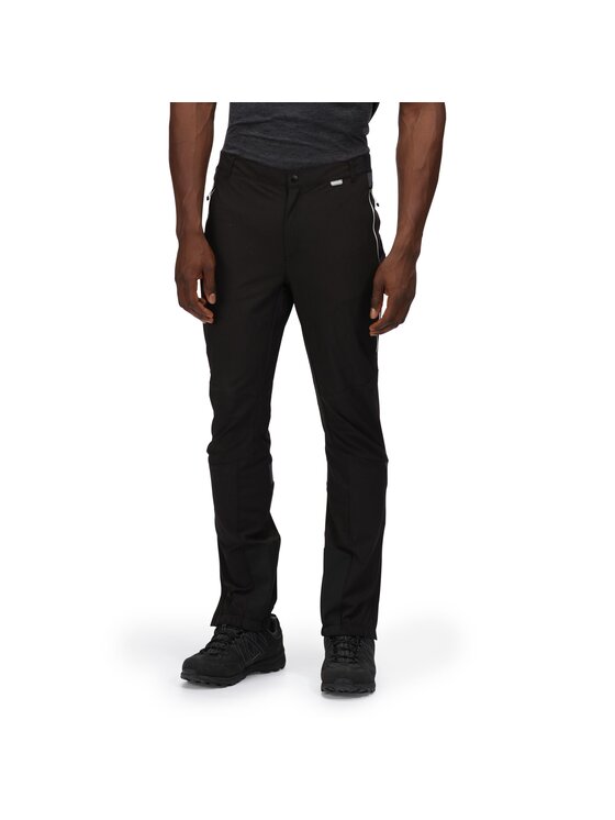 Regatta Regatta Spodnie outdoor Mountain III Czarny Stretch Fit