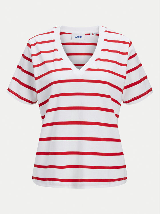 JJXX JJXX T-Shirt Annie 12257577 Weiß Regular Fit