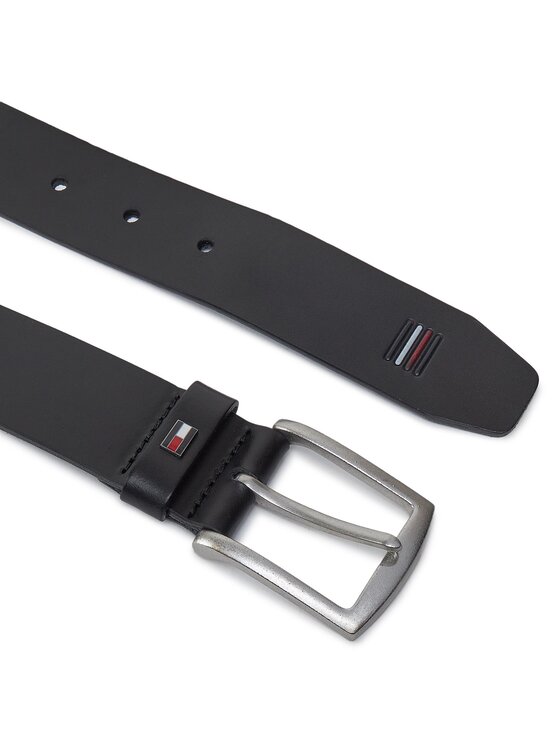 Tommy Hilfiger Tommy Hilfiger Ζώνη Ανδρική Denton 3.5 Ext AM0AM12054 Μαύρο
