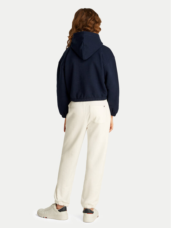 Tommy Hilfiger Tommy Hilfiger Bluză KG0KG08558 S Bleumarin Regular Fit