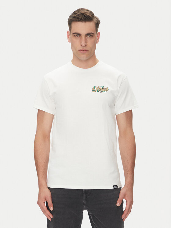 Etnies Etnies T-Shirt Rose Arrow 4130004131 Biały Regular Fit