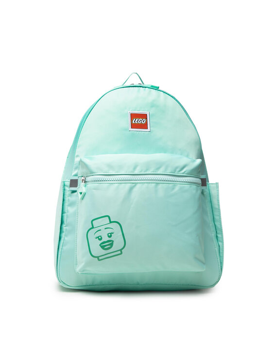 green lego backpack