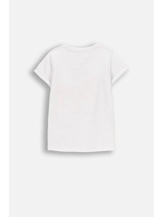 Coccodrillo Coccodrillo T-Shirt WC6143204GGK-001 Biały Regular Fit