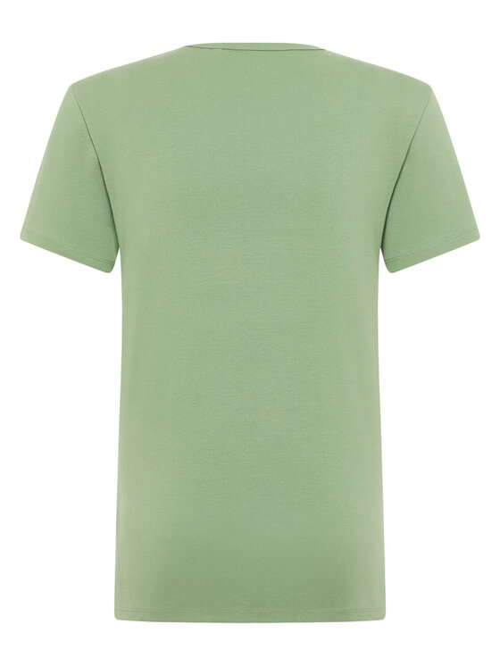Mustang Mustang T-Shirt ALLEN Zielony Slim Fit