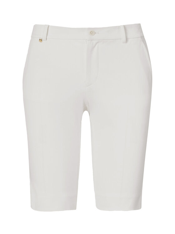 LAUREN RALPH LAUREN Lauren Ralph Lauren Šortky z materiálu Bsr-Btms 200661653 Bílá Regular Fit
