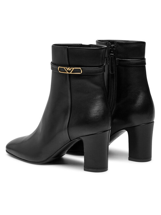 Emporio Armani Emporio Armani Botki X3N185 XF271 00002 Czarny