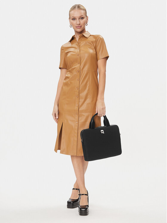 KARL LAGERFELD KARL LAGERFELD Torba za prenosnik 235W3262 Črna