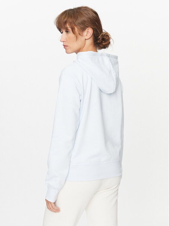 New Balance New Balance Felpa Essentials Stacked Logo Hoodie WT31533 Celeste Regular Fit