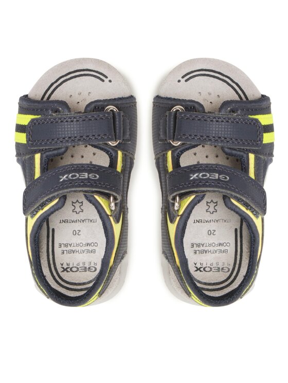 Geox Geox Sandały B Sandal Flaffee Boy B3559C000CEC4502 M Granatowy