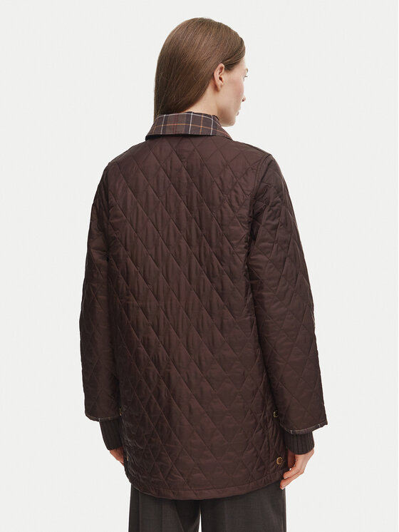 Barbour Barbour Преходно яке Liddesdale LQU1936BR92 Тъмнокафяв Relaxed Fit