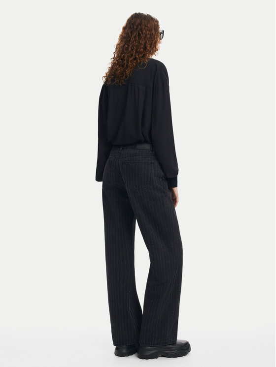 Desigual Desigual Джинси Beneida 24WWDD58 Чорний Straight Fit