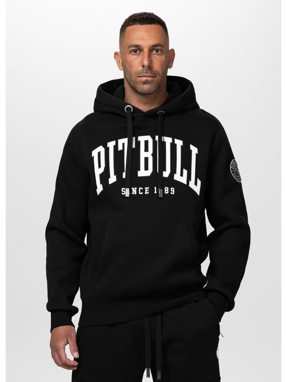 PITBULL PITBULL Bluza NORTON Czarny Regular Fit