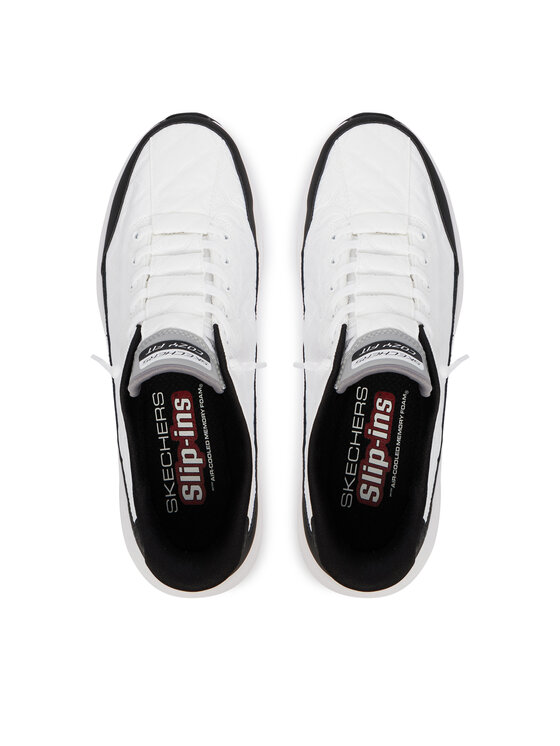Skechers Skechers Tenisice Slip-ins Contour Foam - Cozy Fit Golden Hour 232619/WBK Bijela