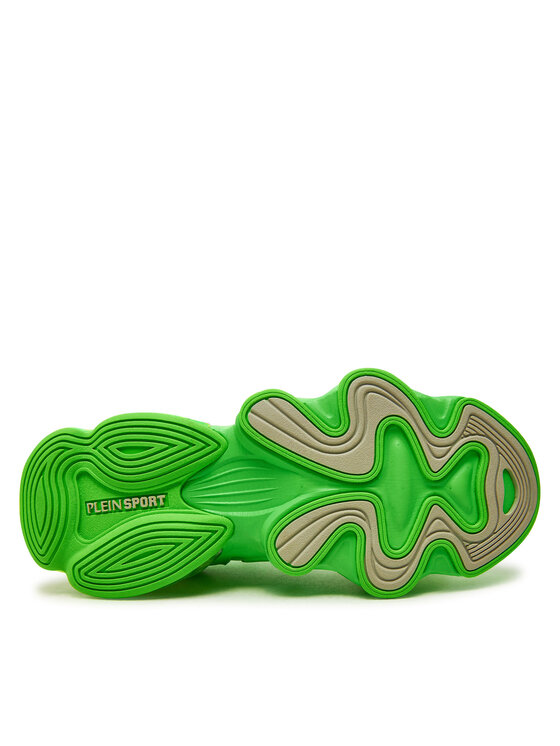 Plein Sport Plein Sport Sneakersy SADS USC0518 STE003N Zielony