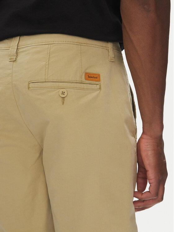 Timberland Timberland Szövet rövidnadrág TB0A5U2K Bézs Regular Fit