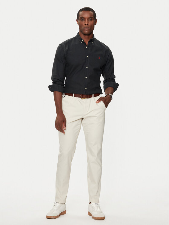 Polo Ralph Lauren Polo Ralph Lauren Сорочка Bsr 710772288 Чорний Slim Fit