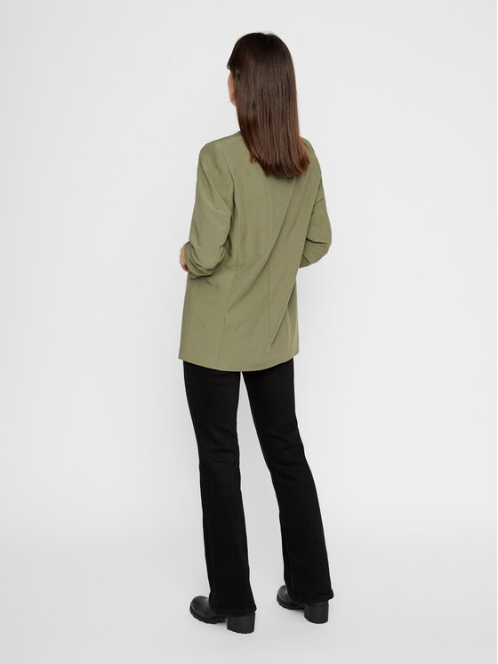 Pieces Pieces Marynarka 17090996 Zielony Regular Fit