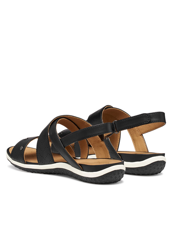 Geox Geox Sandały D Sandal Vega D65R6B 000BC C9999 Czarny