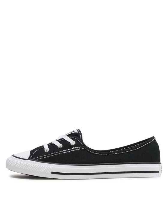 Converse Converse Tenisice Chuck Taylor All Star Bellet Lace Slip 566775C Crna
